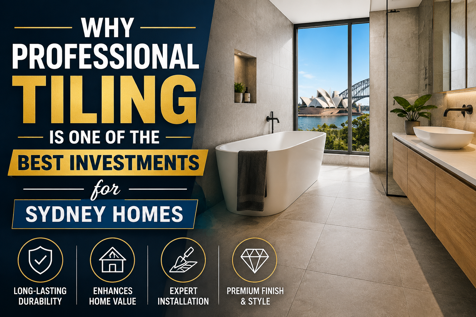 Why Professional Tiling Is One of the Best Investments for Sydney Homes